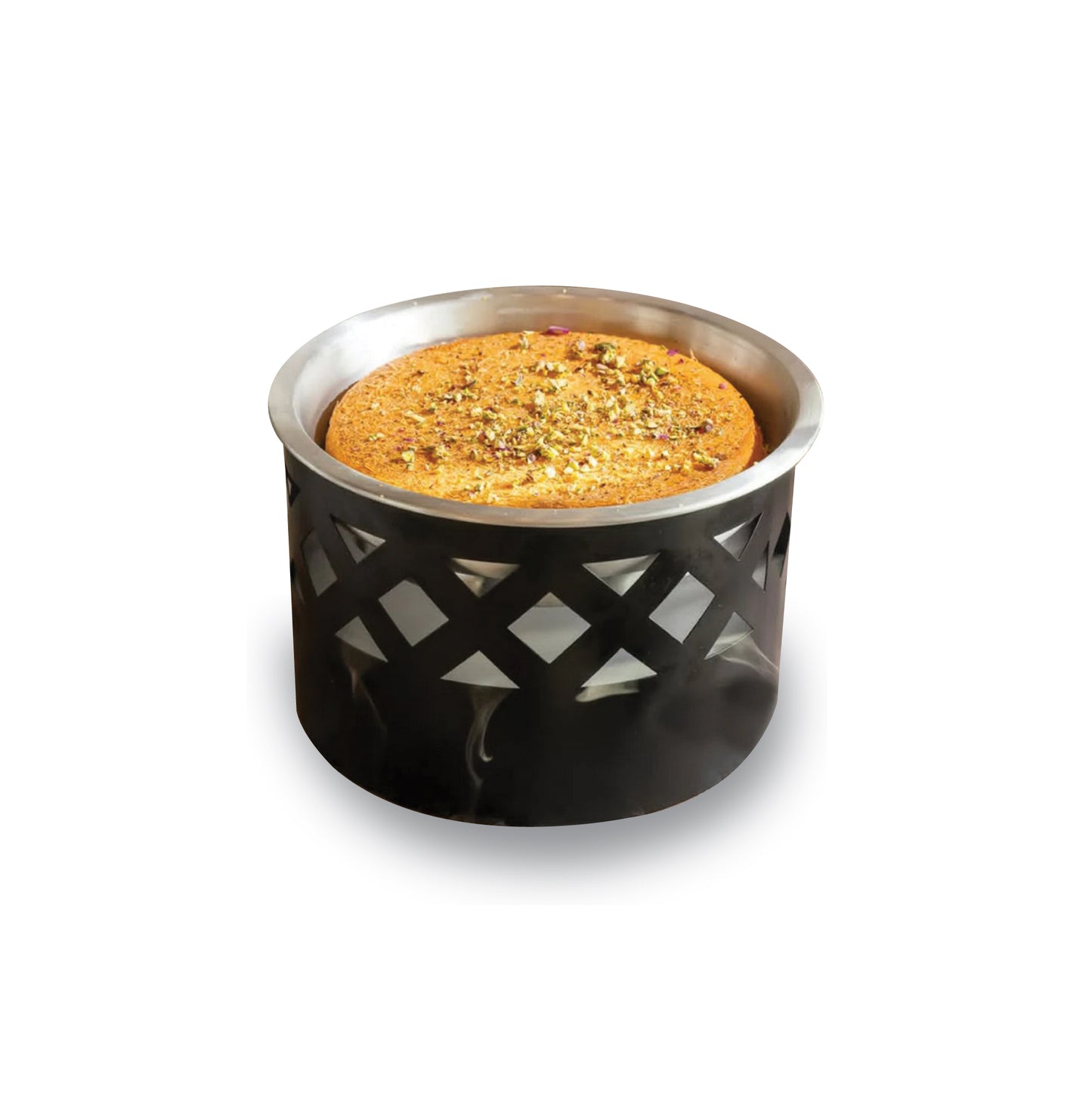 Kunafa with Warmer Stand – كنافة مع قاعدة تسخين